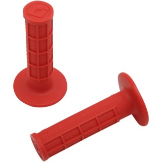 Poignées ODI 1/2 gaufré rouge