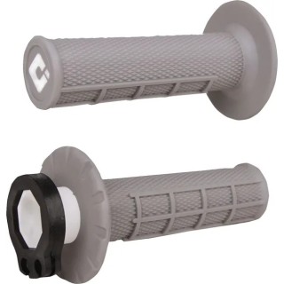 Poignées ODI V2 LOCK-IN 1/2 gaufré gris